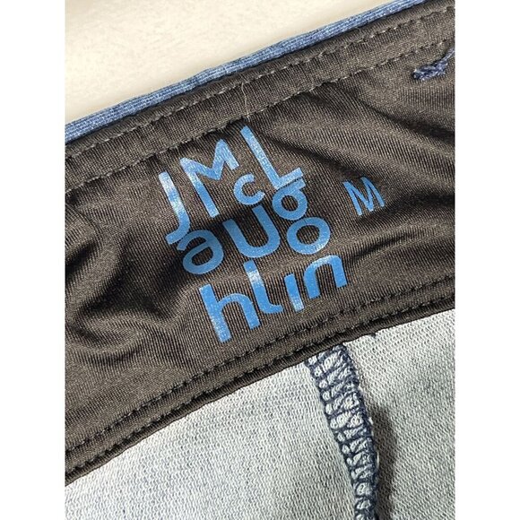 J McLaughlin Denim Pull-On Leggings Size Medium Stretchy Comfort Waistband Blue - Picture 3 of 8
